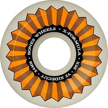BONES X95 54mm 95A スケートボードウィール BONES WHEEL ボーンズ ウィール X-FORMULA V6（WIDE-CUT）95A